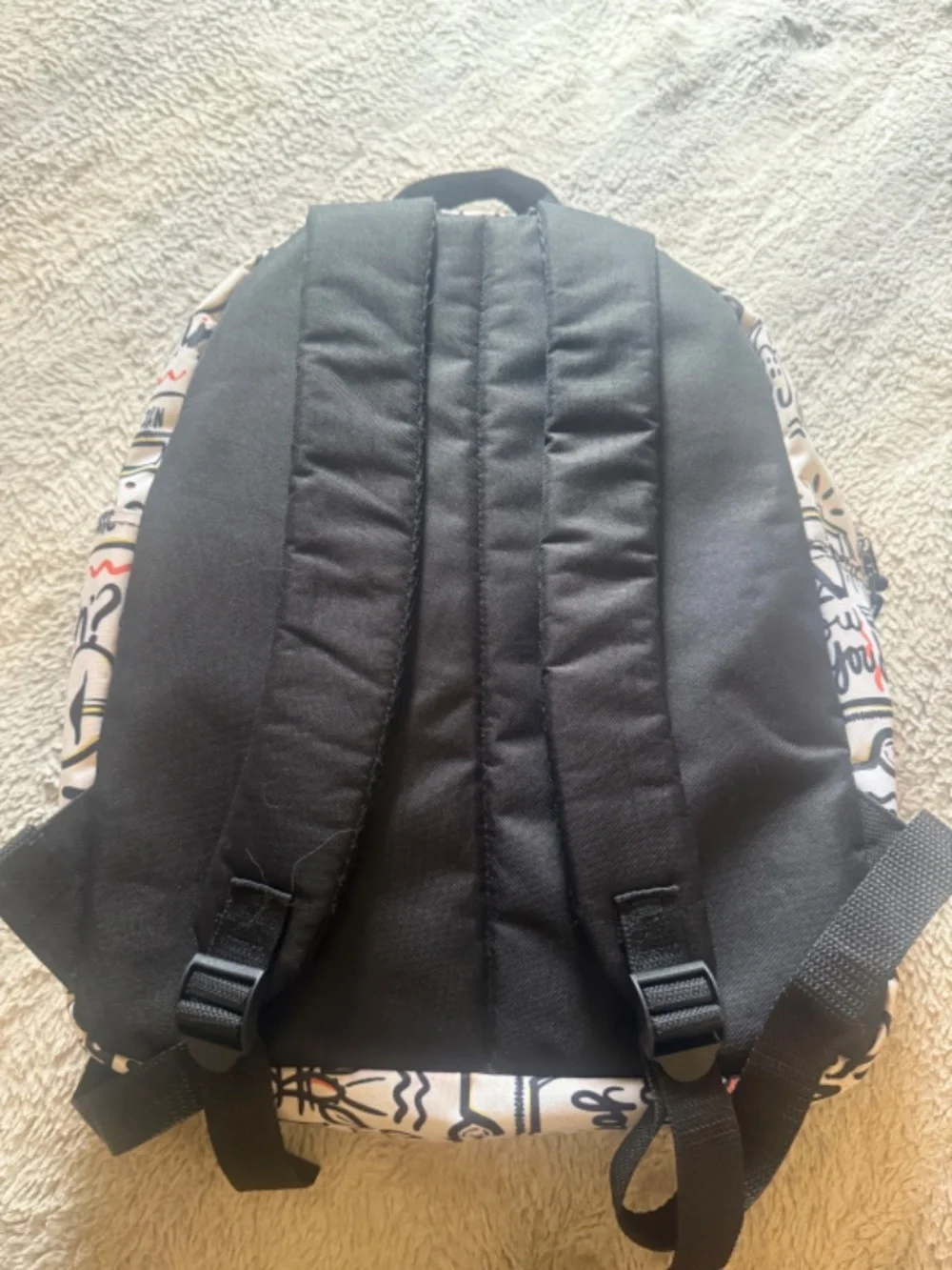 Friends White Graphic Backpack